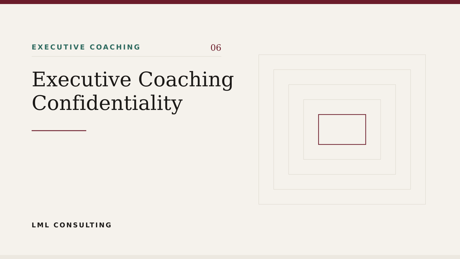 A closed meeting room door representing executive coaching confidentiality between a leader, a coach and a sponsor